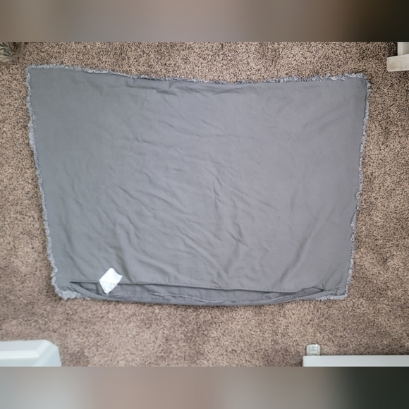 Casaluna Accents Casaluna Euro King Heavyweight Linen Blend Sham In